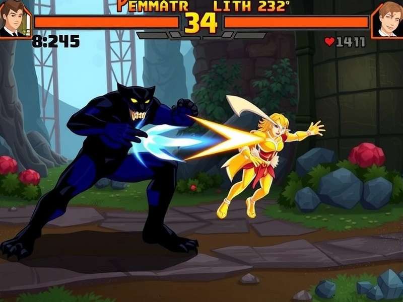 Panther Pounce Game Screenshot